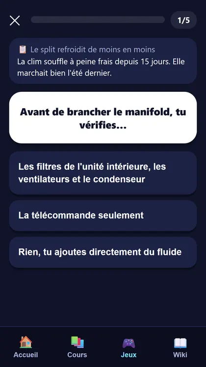 Froid & Clim Pro : capture d'écran 5