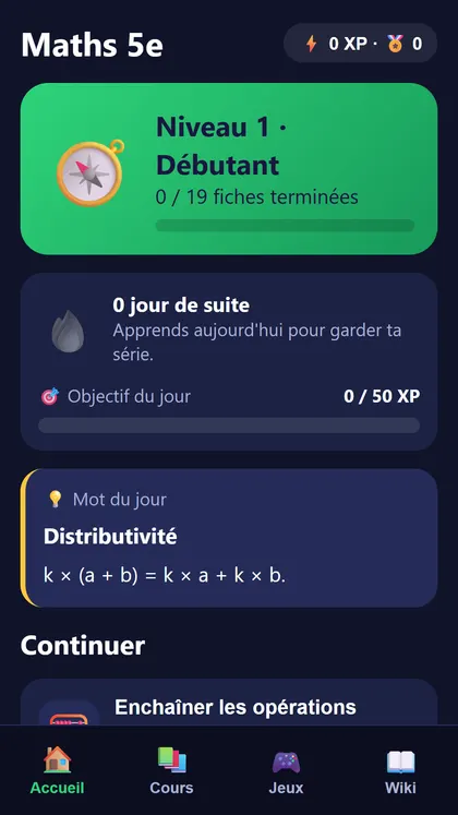 Capture d'écran 1 de Maths 5e