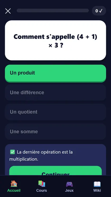 Maths 5e : capture d'écran 6