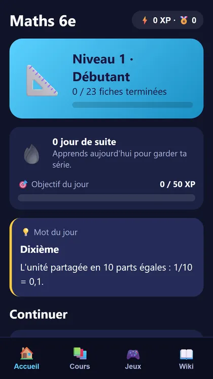 Capture d'écran 1 de Maths 6e