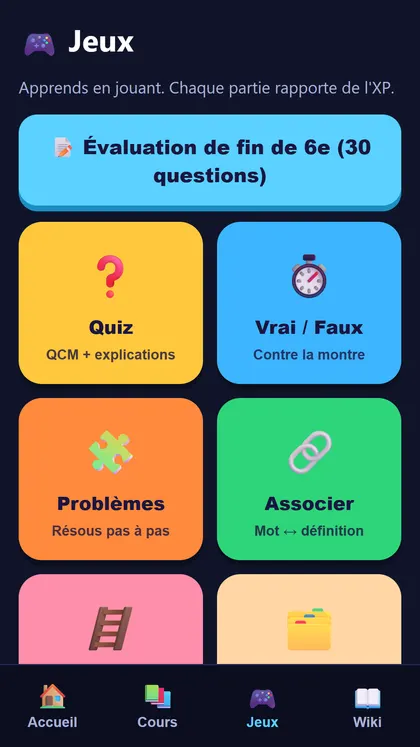 Maths 6e : capture d'écran 4